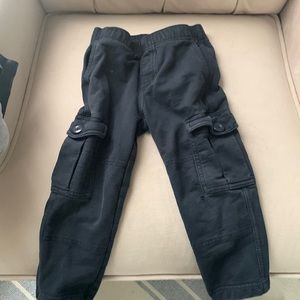 Tea Collection Navy Cargo Pocket Joggers, Size 4
